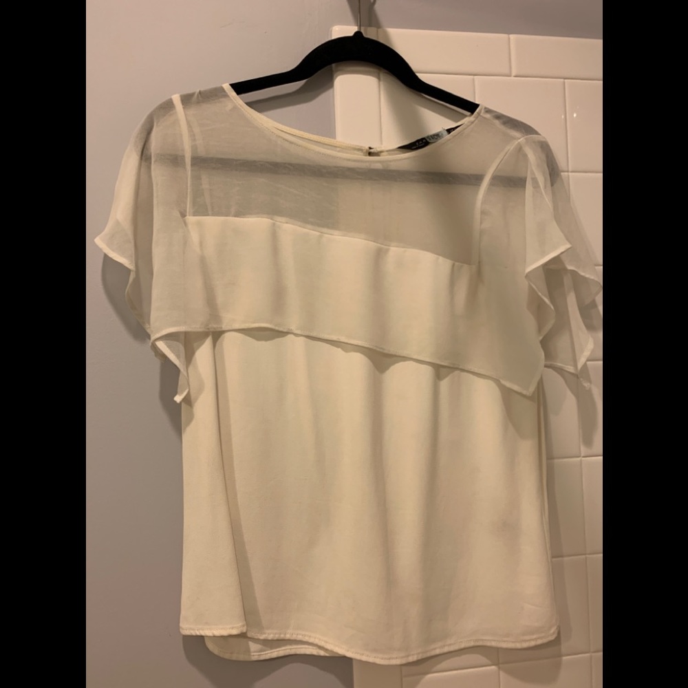 Zara short sleeve blouse - size XS